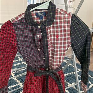 Polo Ralph Lauren Multicolor Plaid Dress